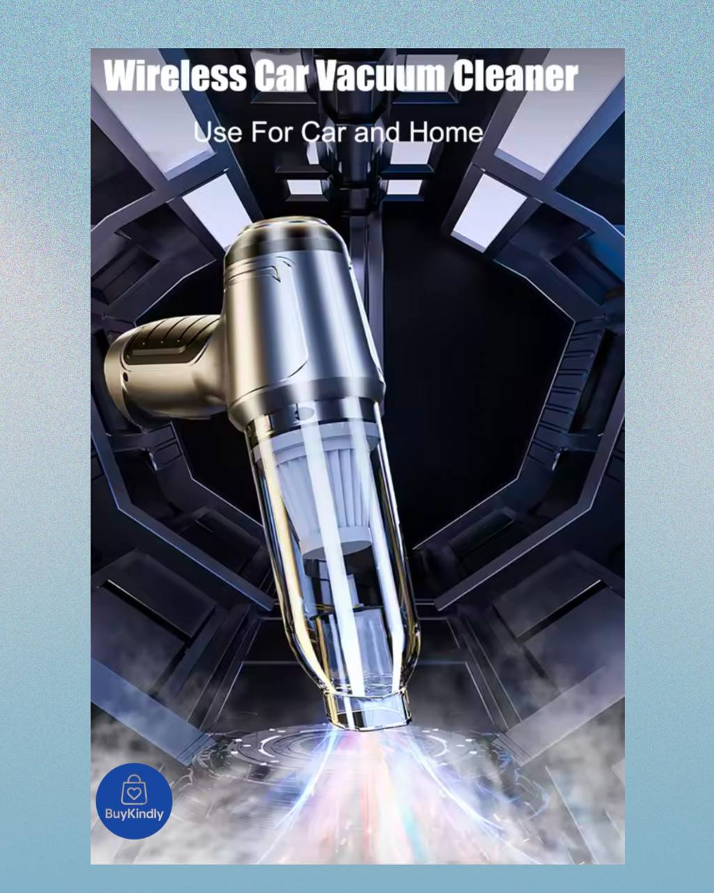 Car Vacuum Cleaner Wireless Portable Vacuum Cleaner 95000PA Strong Suction Handheld Mini Cleaner High Power Blower for Car Home