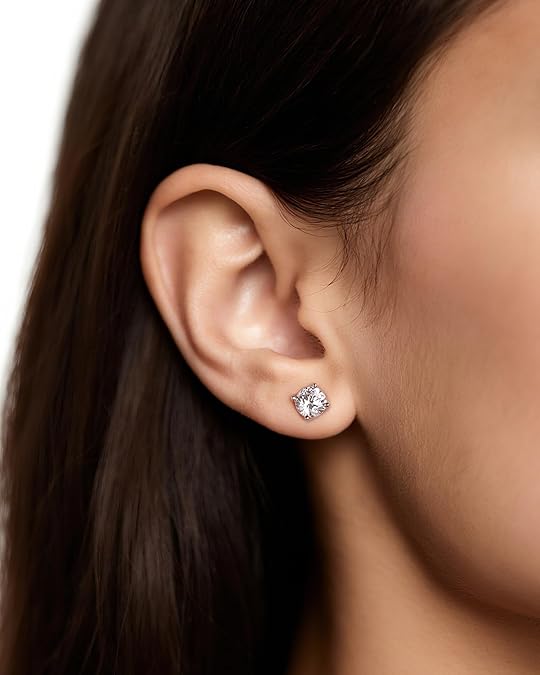 925 Silver GRA Certified 1 CT & 1 CT Moissanite Stud Earrings D/VVS1 Lab Diamond Four-jaw Earring Women Jewelry