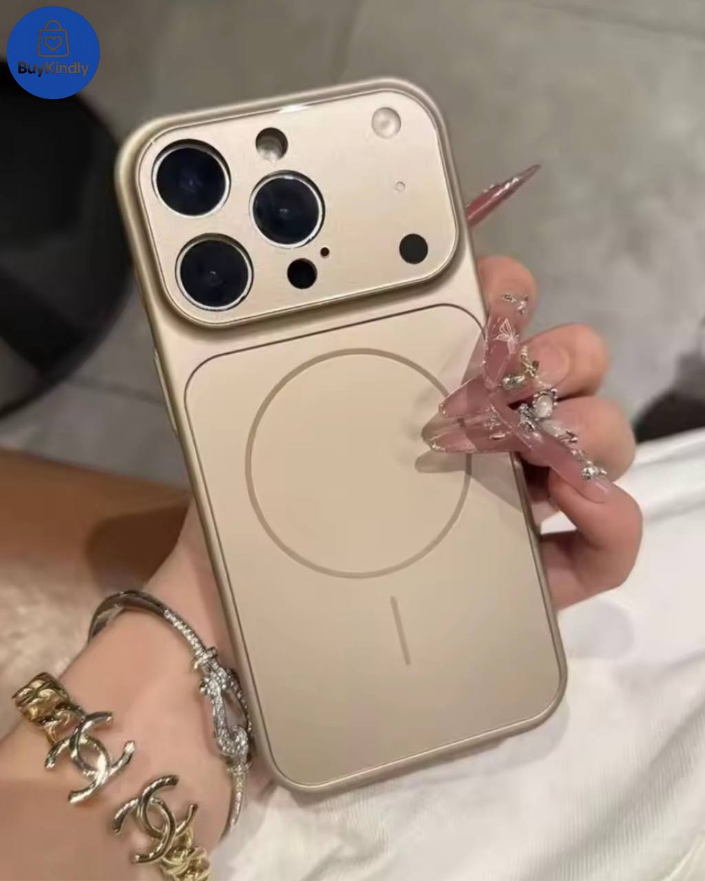 Premium Glass Matte Magsafe Phone Case For iPhone 17 Air 16 15 14 13 Pro Max Magnetic Wireless Charge Armor Cover