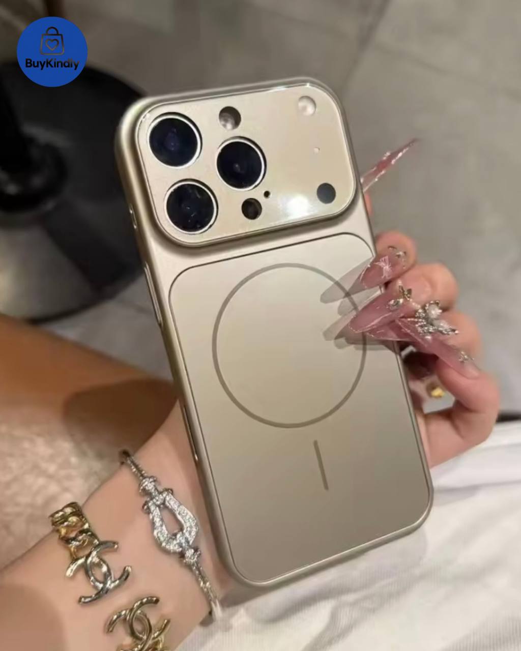 Premium Glass Matte Magsafe Phone Case For iPhone 17 Air 16 15 14 13 Pro Max Magnetic Wireless Charge Armor Cover