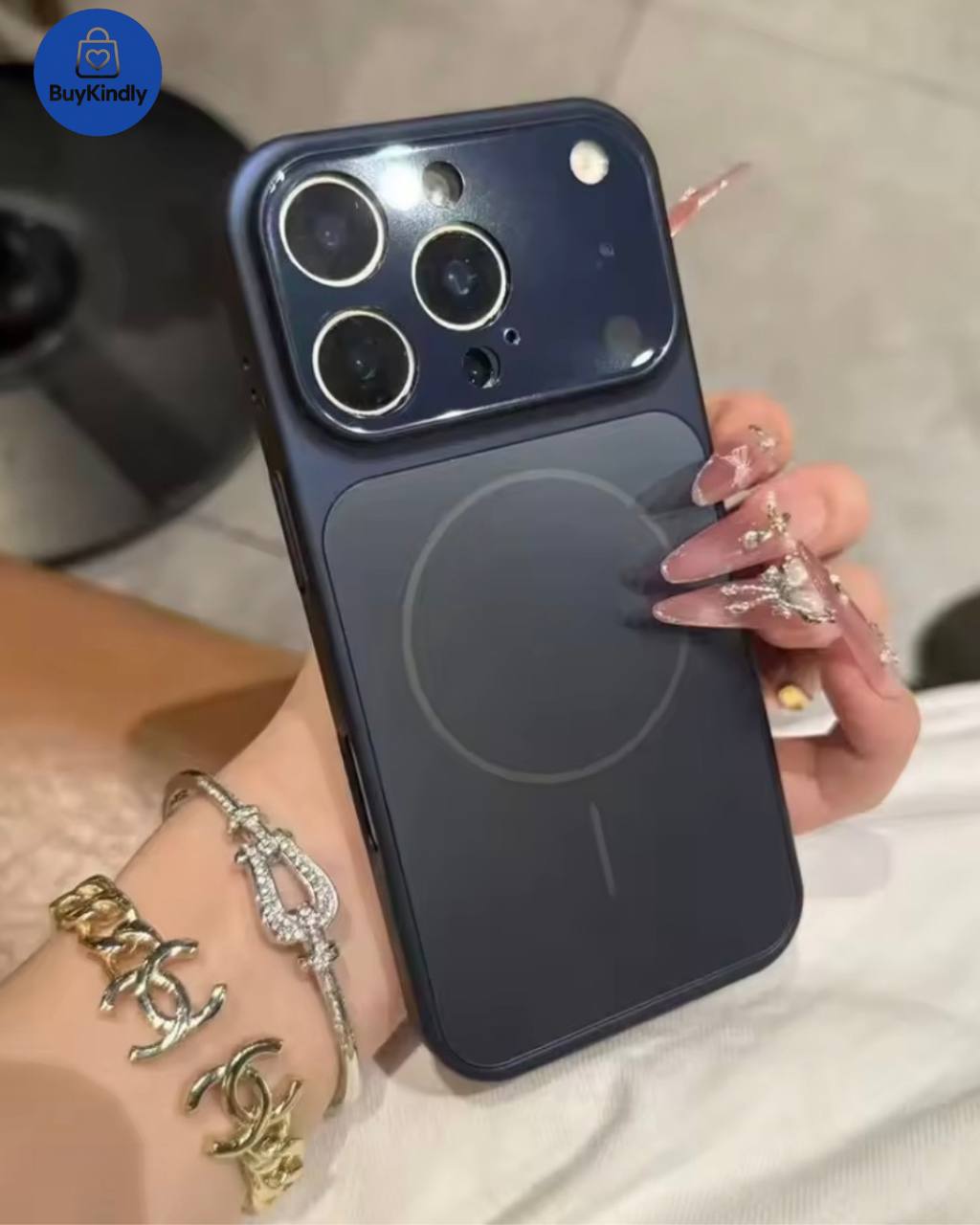 Premium Glass Matte Magsafe Phone Case For iPhone 17 Air 16 15 14 13 Pro Max Magnetic Wireless Charge Armor Cover