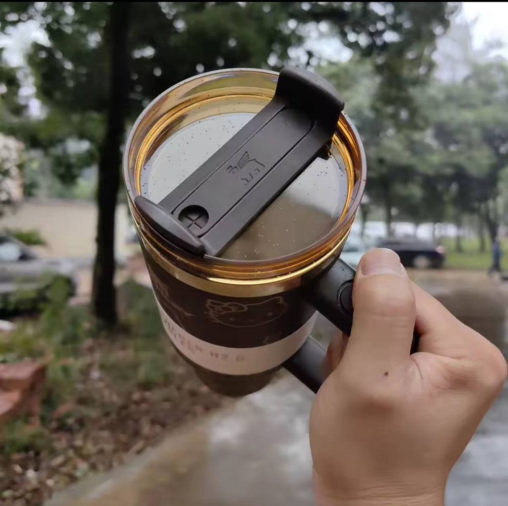 Stanley Quencher H2.0 Tumbler with Handle and Straw 40 oz | Flowstate 3-Position Lid | Cup Holder Compatible for Travel |